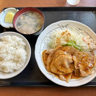 生姜焼き定食