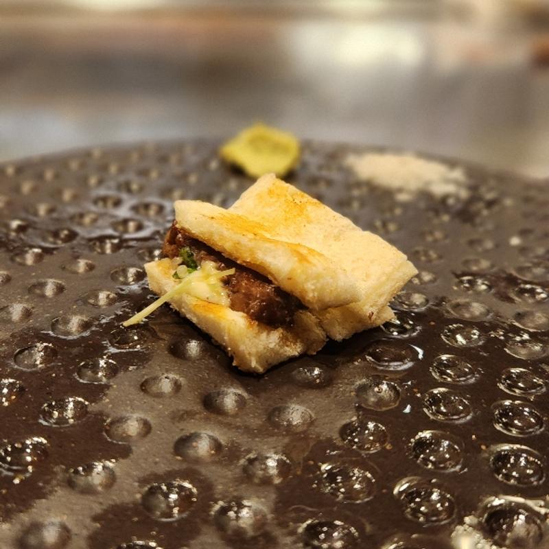 ホットサンド(パイナップル２)