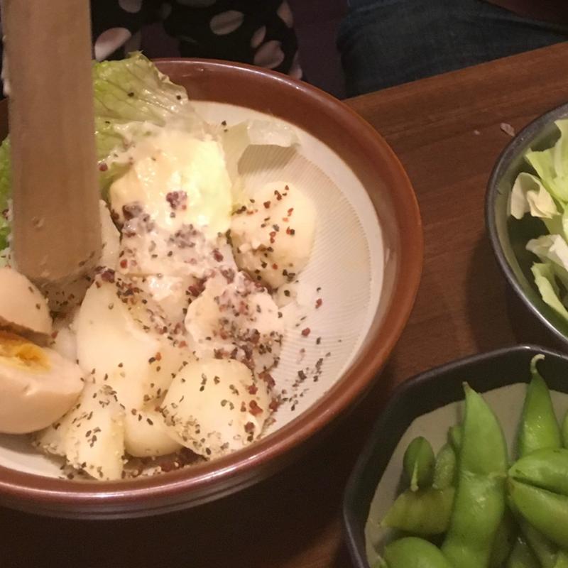 ポテトサラダ(串カツ田中 アメリカ村店)