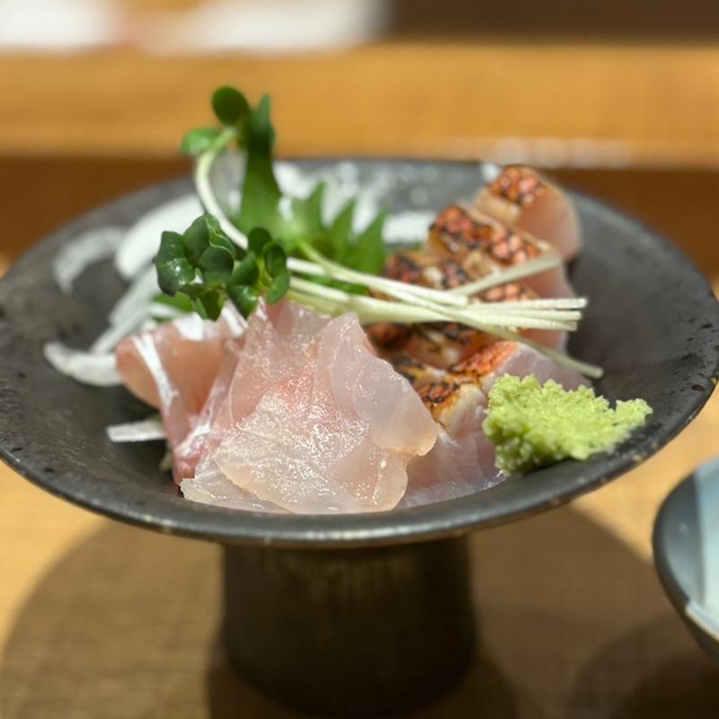 金目鯛と真鯛のお刺身(tsugumi)