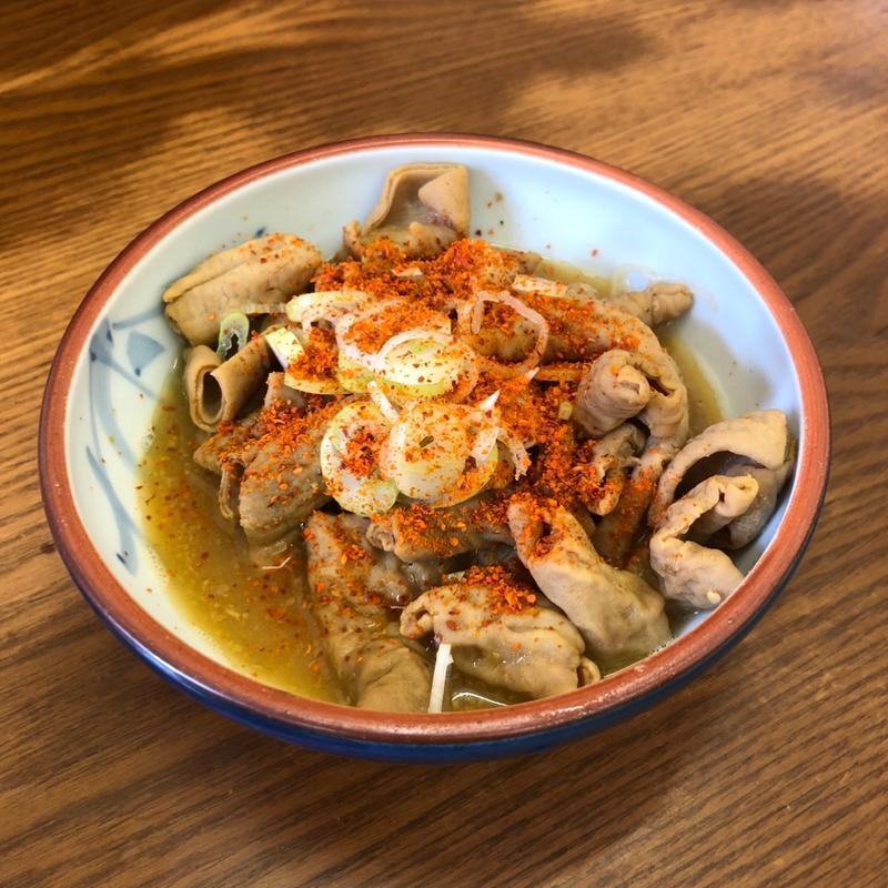 もつ煮(赤見屋 本店 （あかみや）)