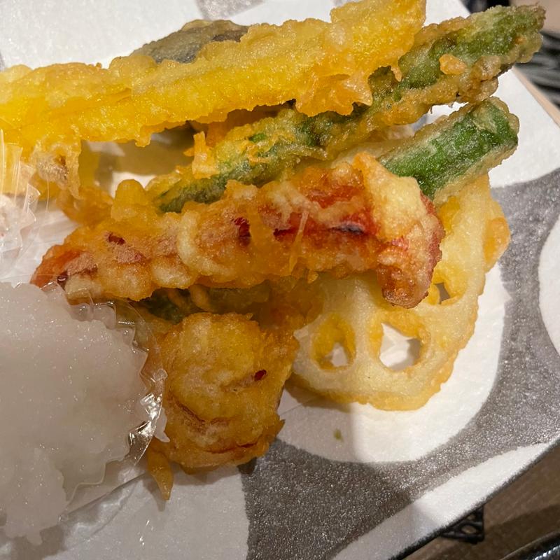 天ぷらそば(王様の食卓)