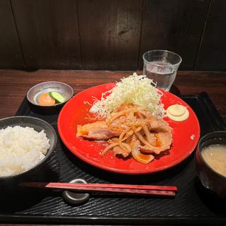 黒豚生姜焼き定食