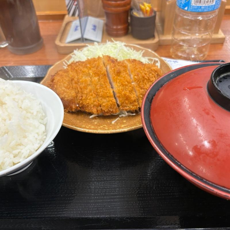 とん汁定食（ロースカツ）(かつや 池袋西口店)
