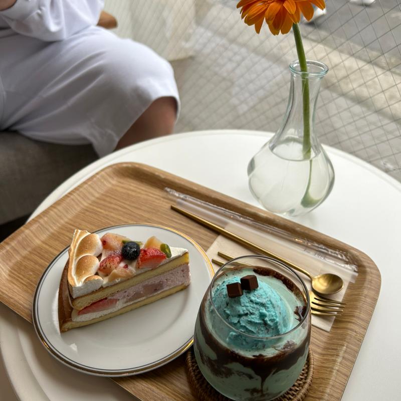 チョコミントフラッペ(カフェ,ヌル)