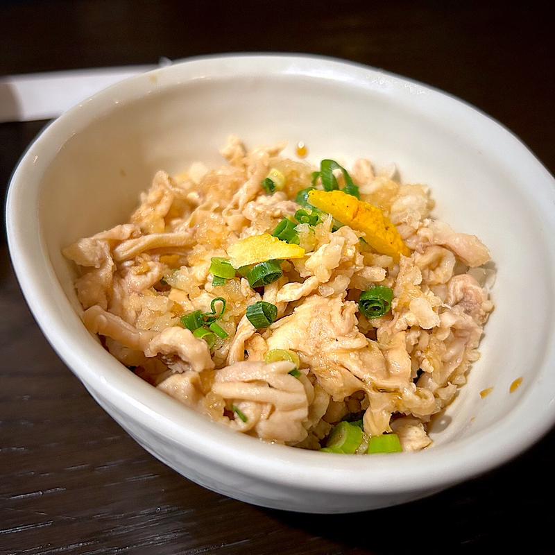 とり皮ポン酢(やきとり家 すみれ 名駅南店)