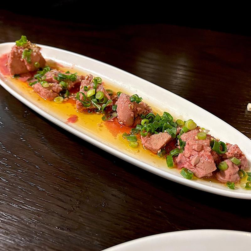 レバッチョごま油塩(やきとり家 すみれ 名駅南店)