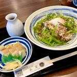 お寿司ハーフ定食(花いちもんめ)