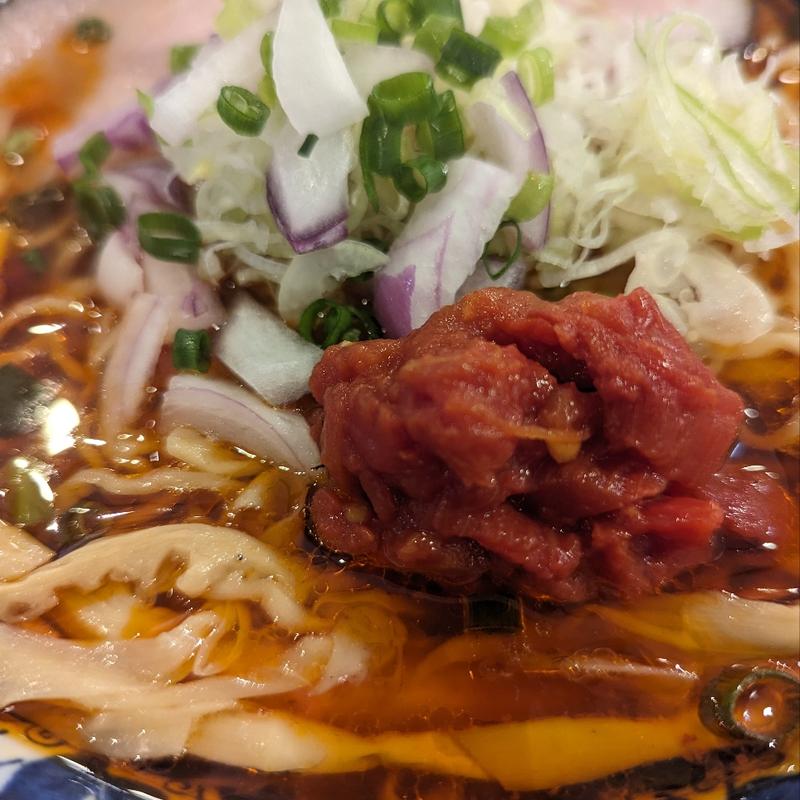 レッドホットチリペッパーラーメン【5月限定ラーメン】(中華そば 肴 yamago(ヤマゴ))