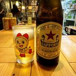 サッポロ赤星ラガー(大衆酒場 チャン栓チャン)
