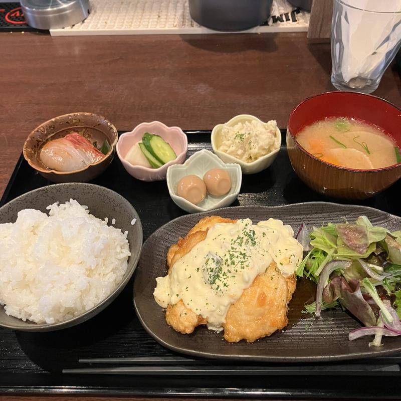 チキン南蛮定食(定食×居酒屋「よりどころ」)