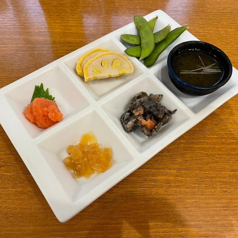 晩酌セット(ソラエ･ダイニング 海鮮 七菜彩(なないろ))