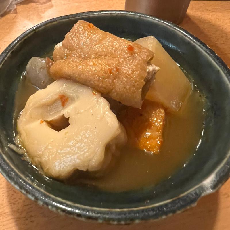 ピリ辛おでん(お通し)(いっぽ)