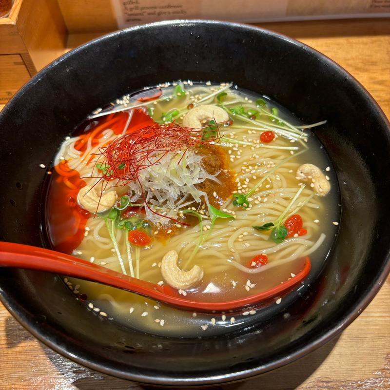 焼きあご冷し担々麺(焼きあご塩らー麺 たかはし )