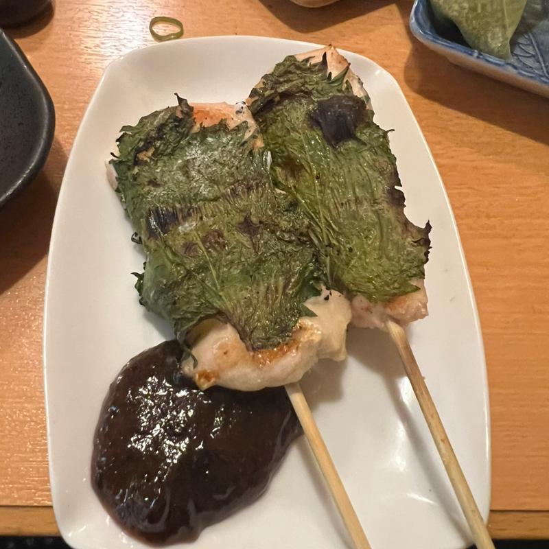 ささみ梅肉串(いっぽ)