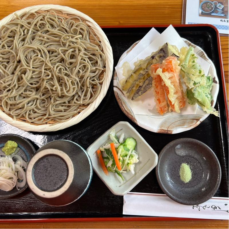 野菜天ざる(山居 )