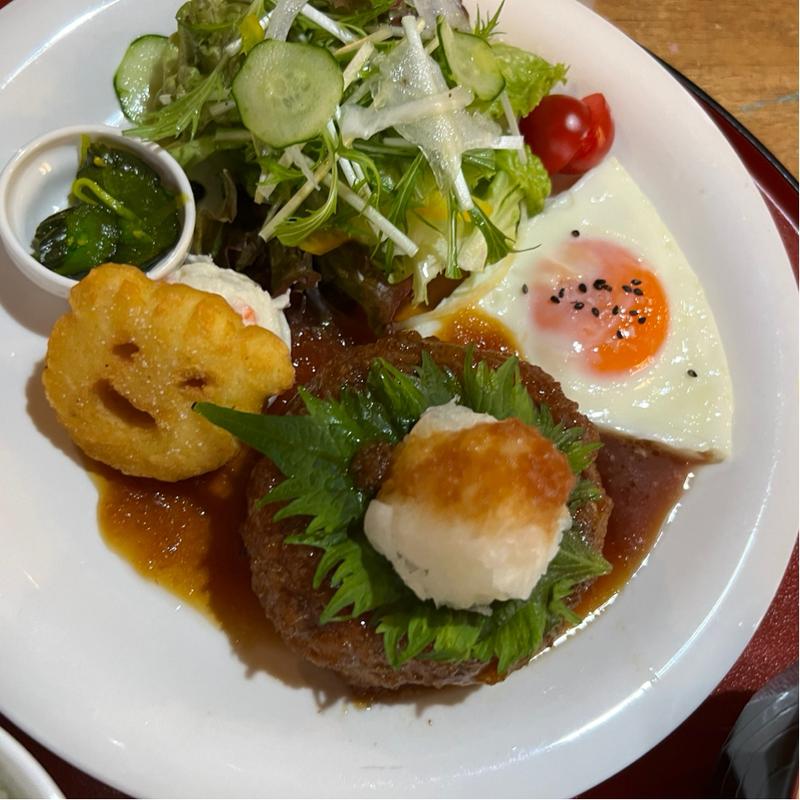 Aランチ　ハンバーグステーキ(和風おろし)(トムソーヤ （Tom Sawyer）)