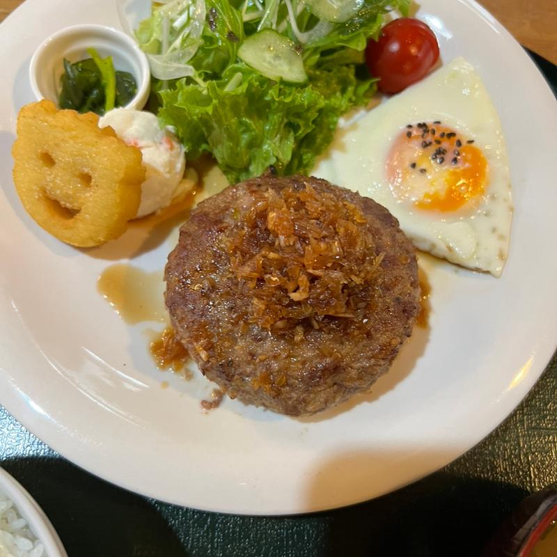 Aランチ　ハンバーグステーキ(エシャレット)(トムソーヤ （Tom Sawyer）)