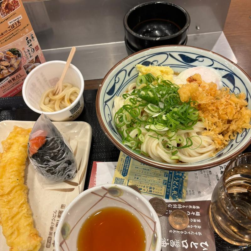 とろ玉ぶっかけうどん(丸亀製麺 鳥取店 )
