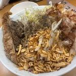 汁なし大盛り、豚一枚
