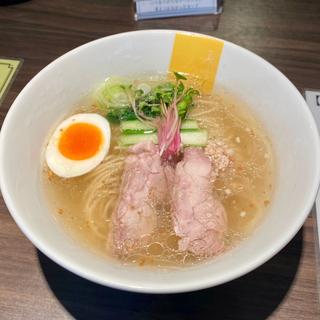 塩生姜らー麺(塩生姜らー麺専門店MANNISH 淡路町本店)