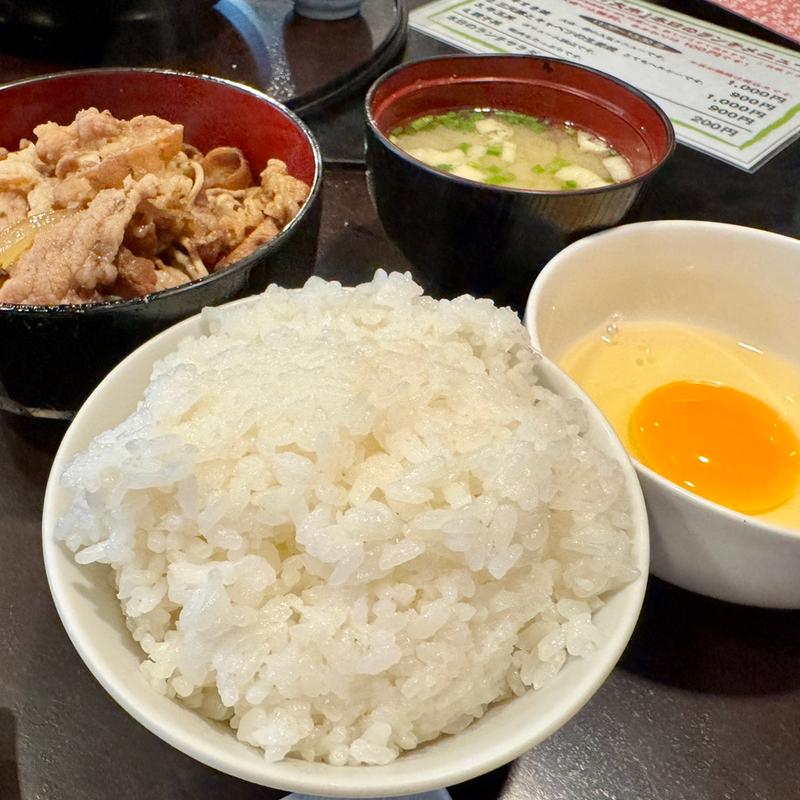 牛すき焼き　ランチ(大市)