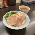 煮干豚つけ麺 大盛 (博多とんこつ 豚の足跡)