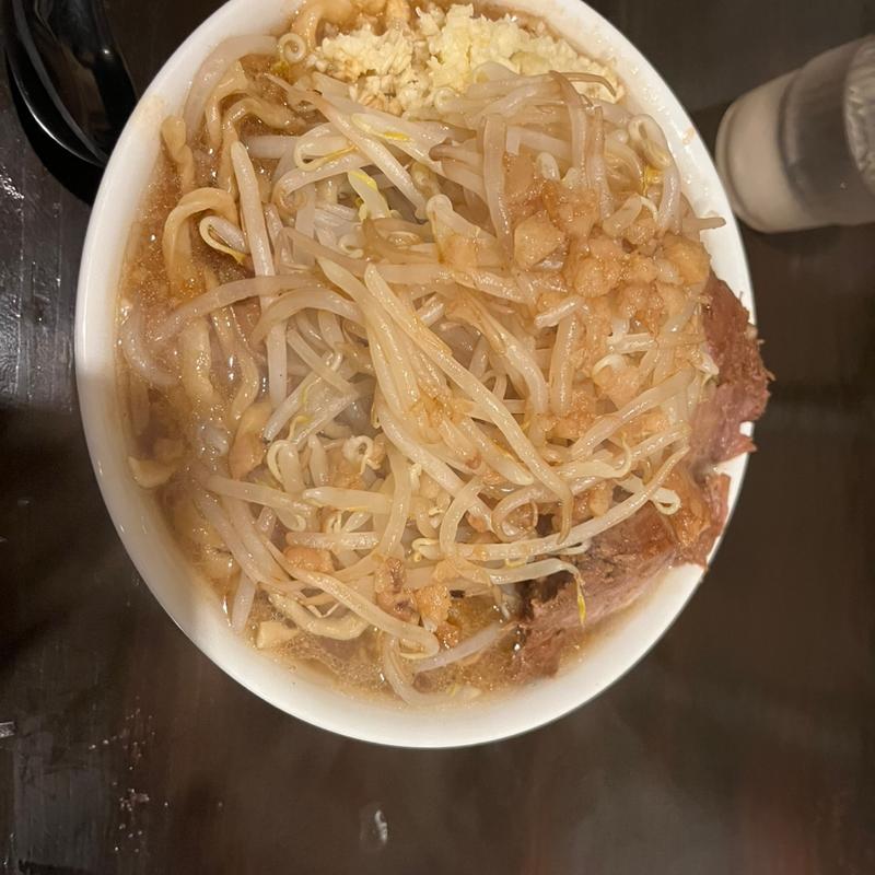 ラーメン　にんにくあり、油マシ(ラーメン荘 歴史を刻め 八事店)