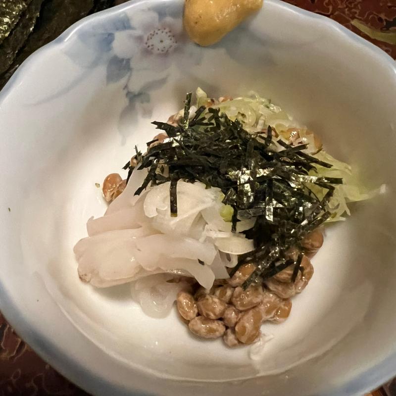 イカ納豆(やきとり五鉄)