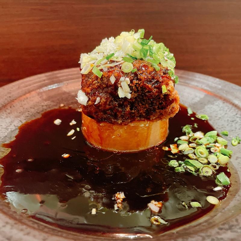 とろける黒酢酢豚セット(空心)