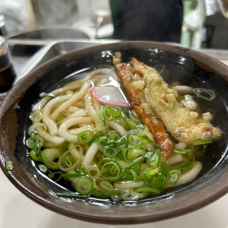 うどん　ちくわ磯辺揚げ(うどん そば 松屋)