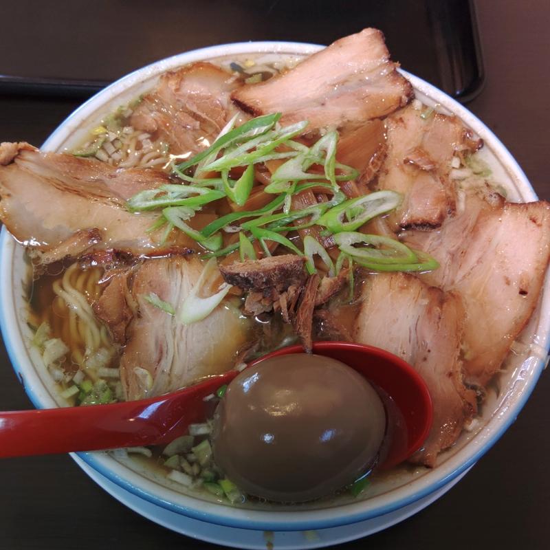 うすくち味玉チャーシューメン(ラーメンあさひ野)