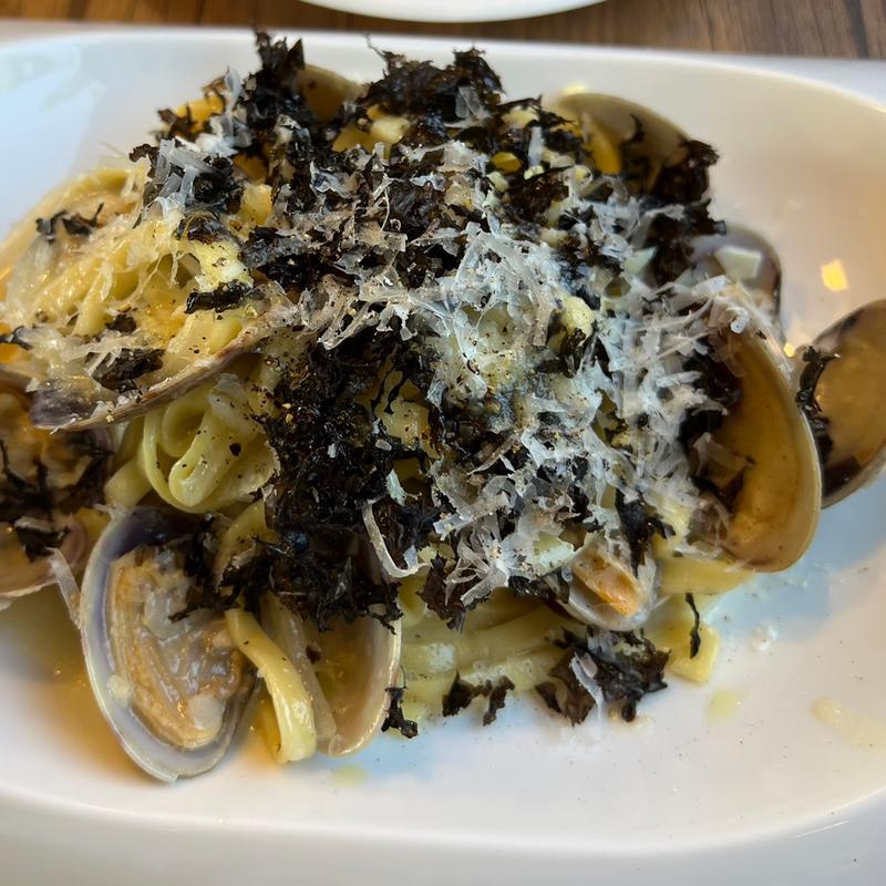 北海道アサリと岩のりクリーム(森のパスタ屋さん Pesca Pazzo （ペスカパッソ）)