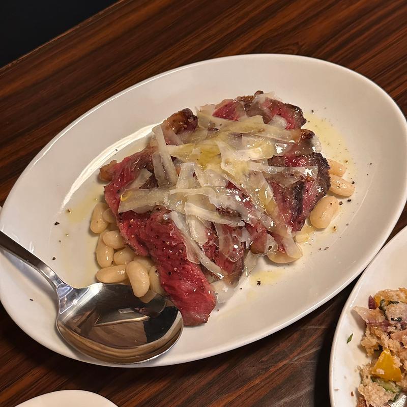 国産牛イチボ炭火焼(oriental fabbrica)