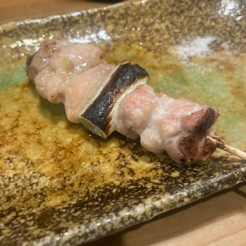 ねぎま(博多串焼 びんちょうや)