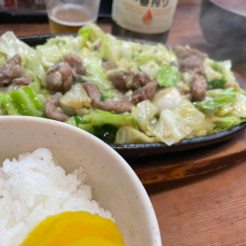 焼肉一人前（一枚）(びっくり亭本家 本店)