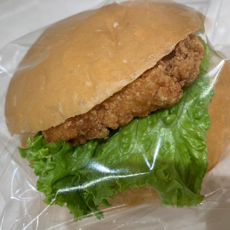 チキンフィレバーガー(ラ・ムー 岸和田カンカン店)