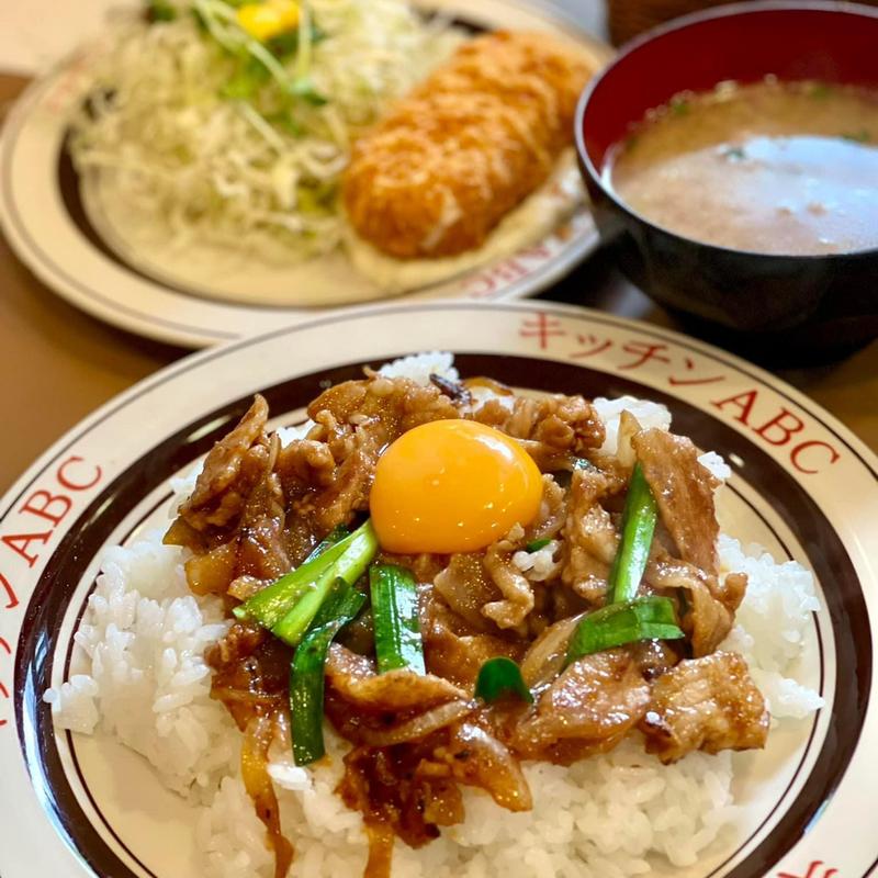 オリエンタルライス +Aカニクリームコロッケ(キッチンABC 池袋東口店 （キッチン エービーシー）)