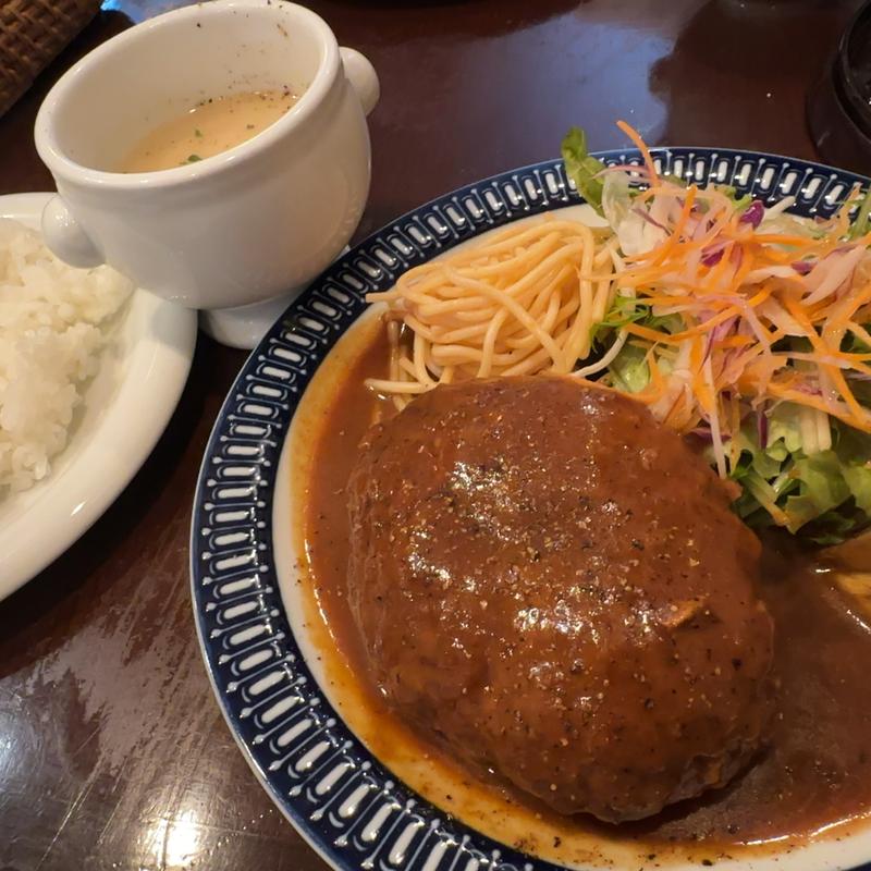ハンバーグランチ(ビストロスパロウ)