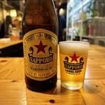 サッポロ赤星ラガー(大衆酒場 チャン栓チャン)