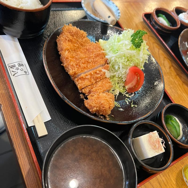 ロースカツ定食(喜多八)