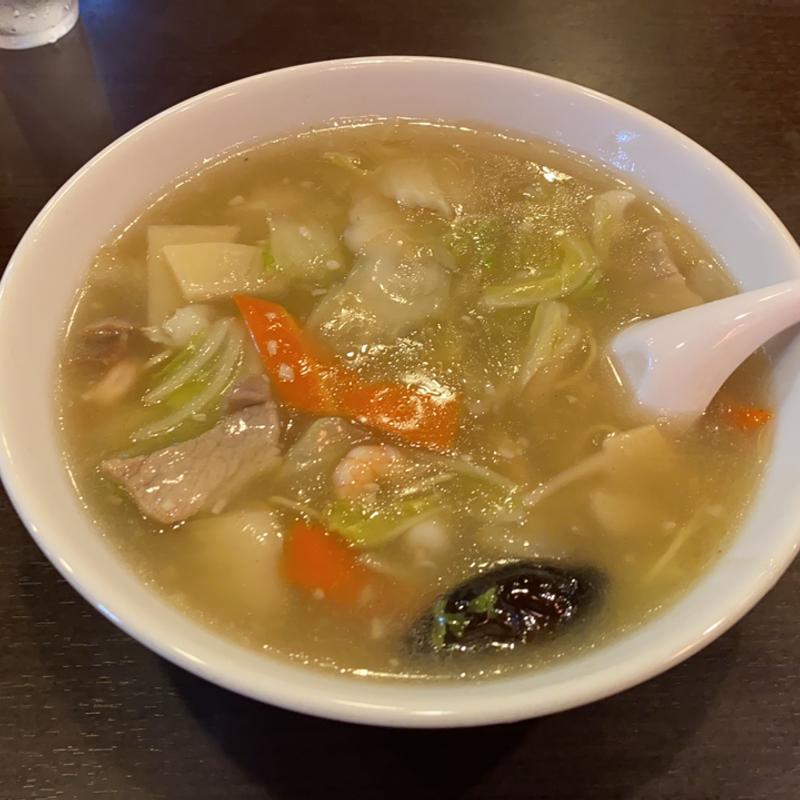 五目汁そば(金明飯店 3号店)