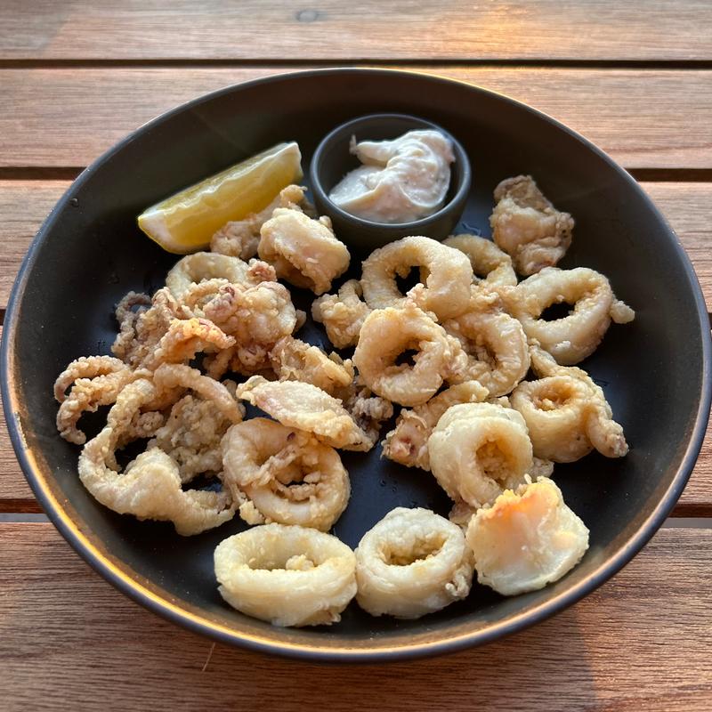 Calamari(Charcoal Bay Wine & Grill, Koh Tao, Thailand)