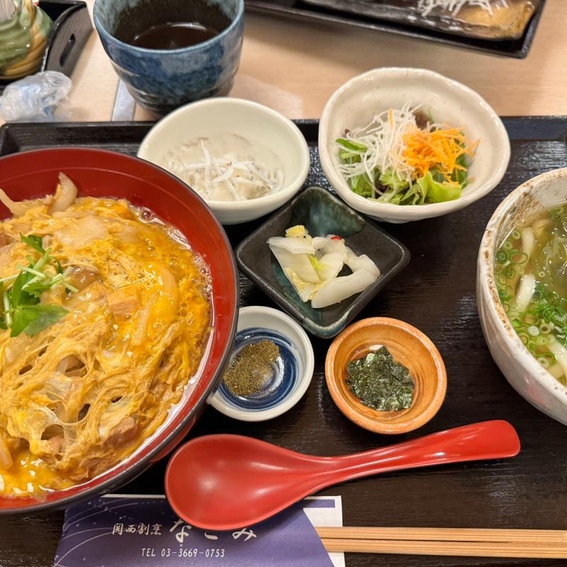 鶏ごぼう親子丼(関西割烹なごみ)