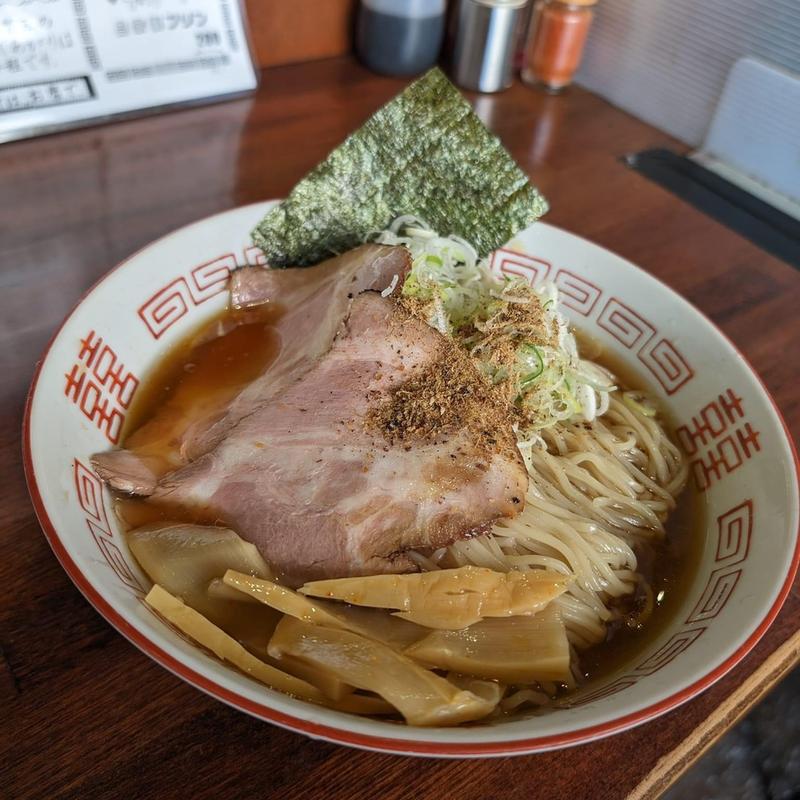 冷やしラーメン(屋台ラーメン た紅)