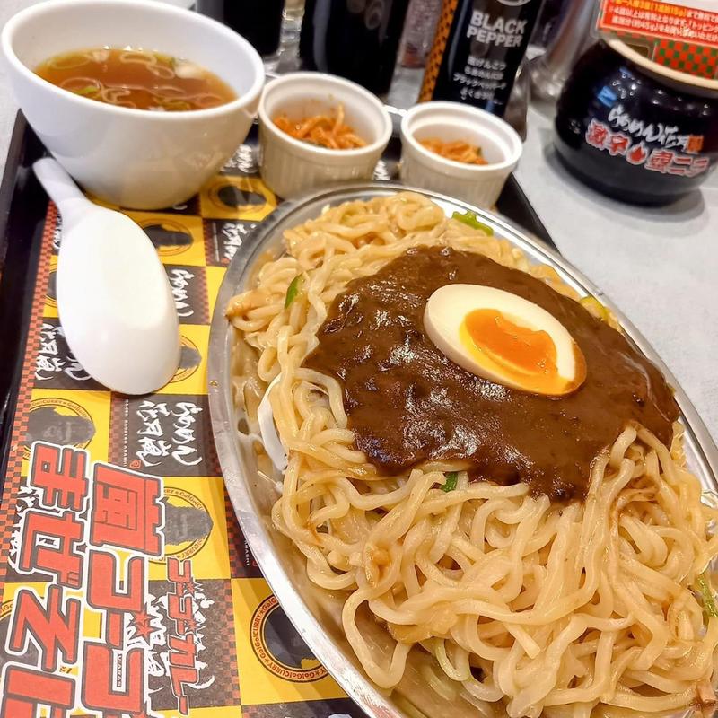 嵐ゴーゴーまぜそば(らあめん花月嵐 不動前店 （カゲツアラシ）)