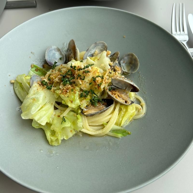 ランチコース　春キャベツとアサリのパスタ(GARDEN HOUSE MINATOMIRAI ガーデンハウスみなとみらい)