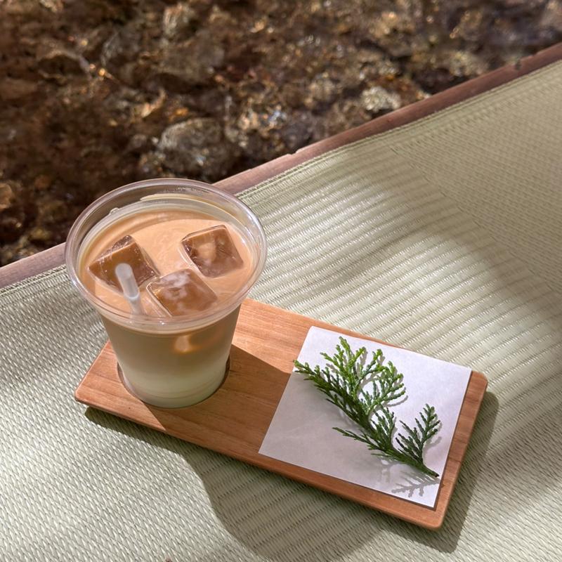 アイスカフェラテ(兵衛cafe)