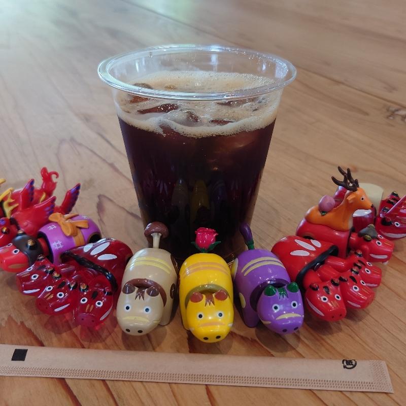 アイスコーヒー(葛尾村復興交流館あぜりあ)