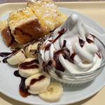 フレンチトーストチョコバナナ